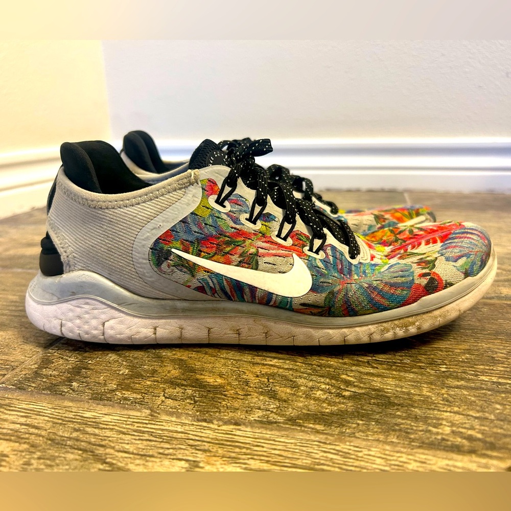 Nike Free RN 2018 GPX RS “Floral” Women’s 9 Running Sneakers Shoes AV3522-001